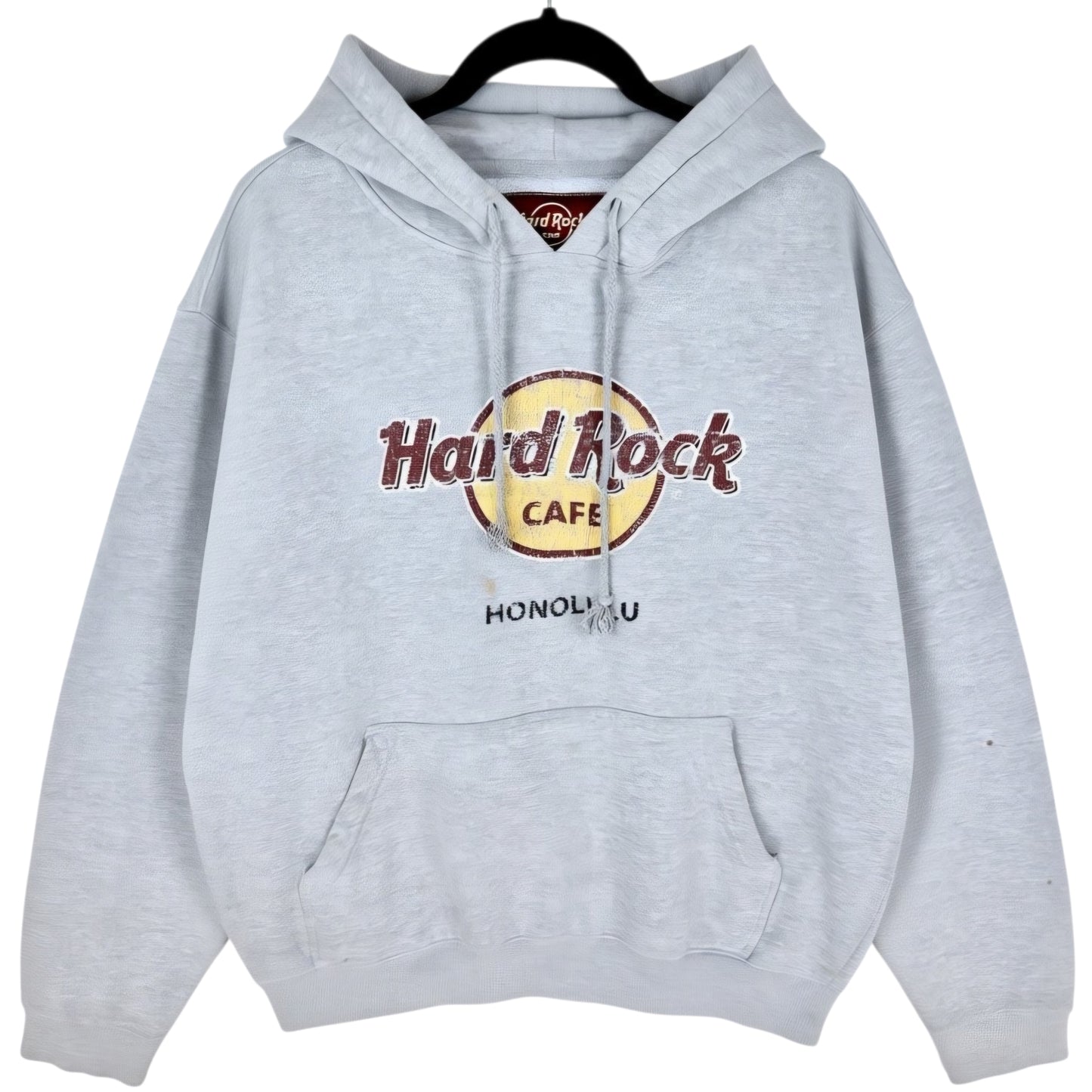 Hard Rock Cafe Honolulu Light Grey Hoodie Size M