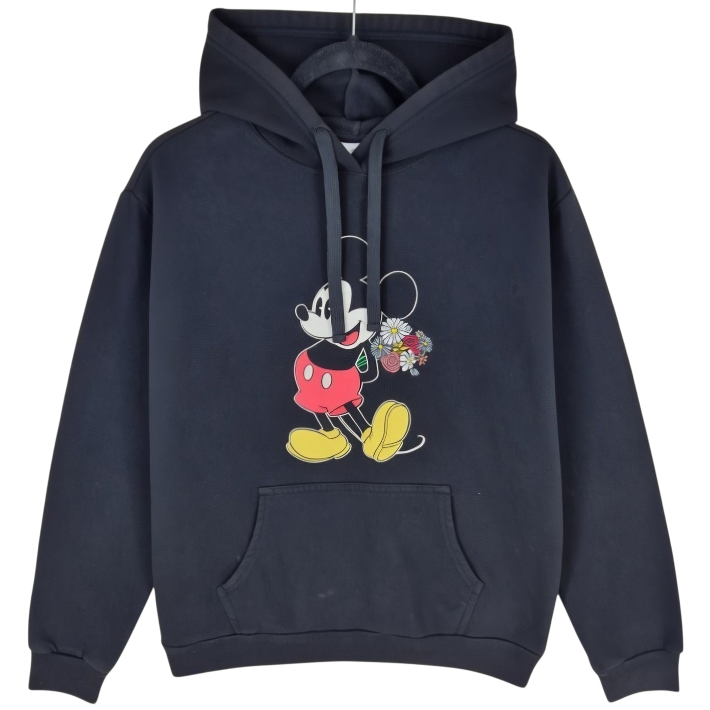 Disney Mickey Mouse Womens Black Hoodie Size L