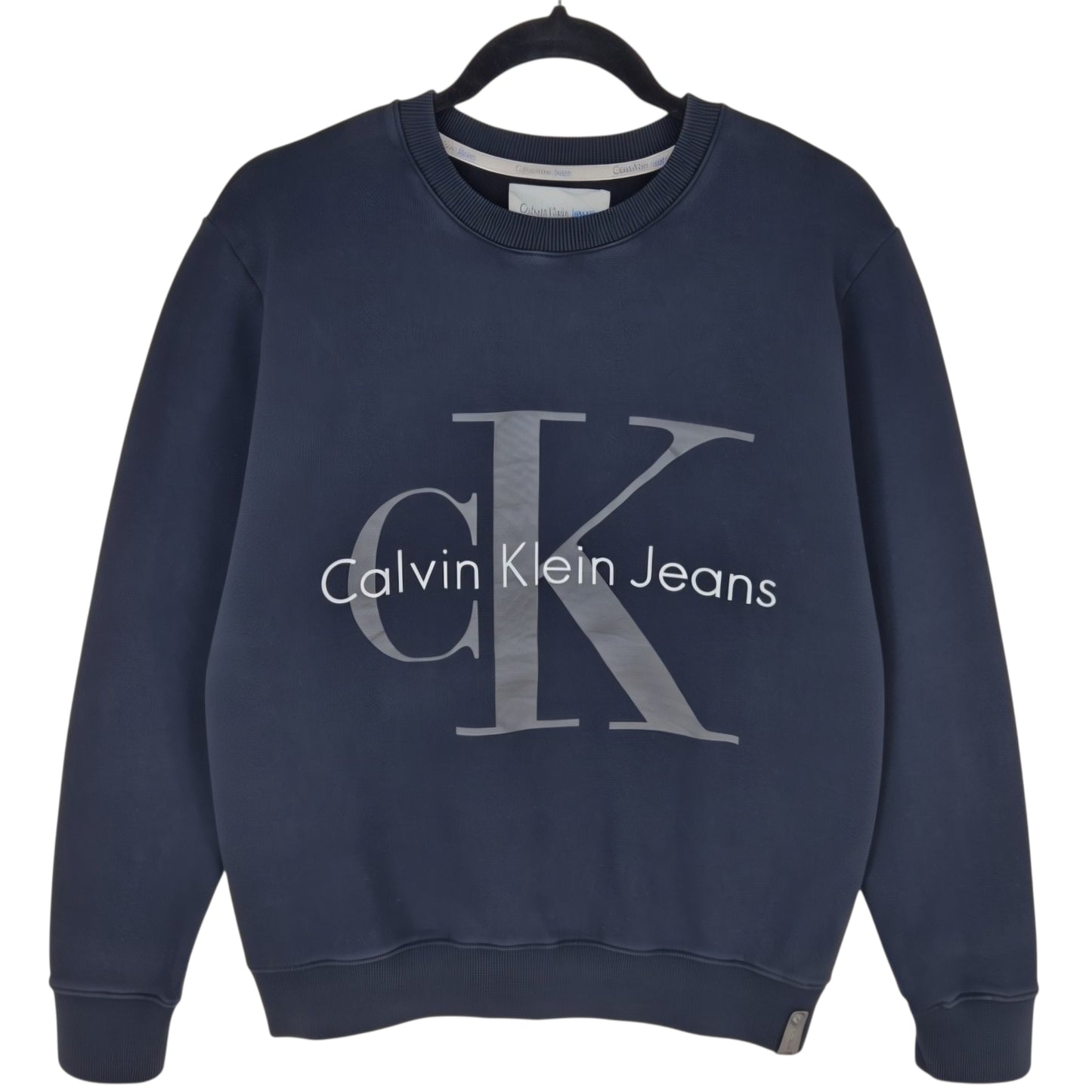 Calvin Klein Jeans Black Crewneck Sweater Size L