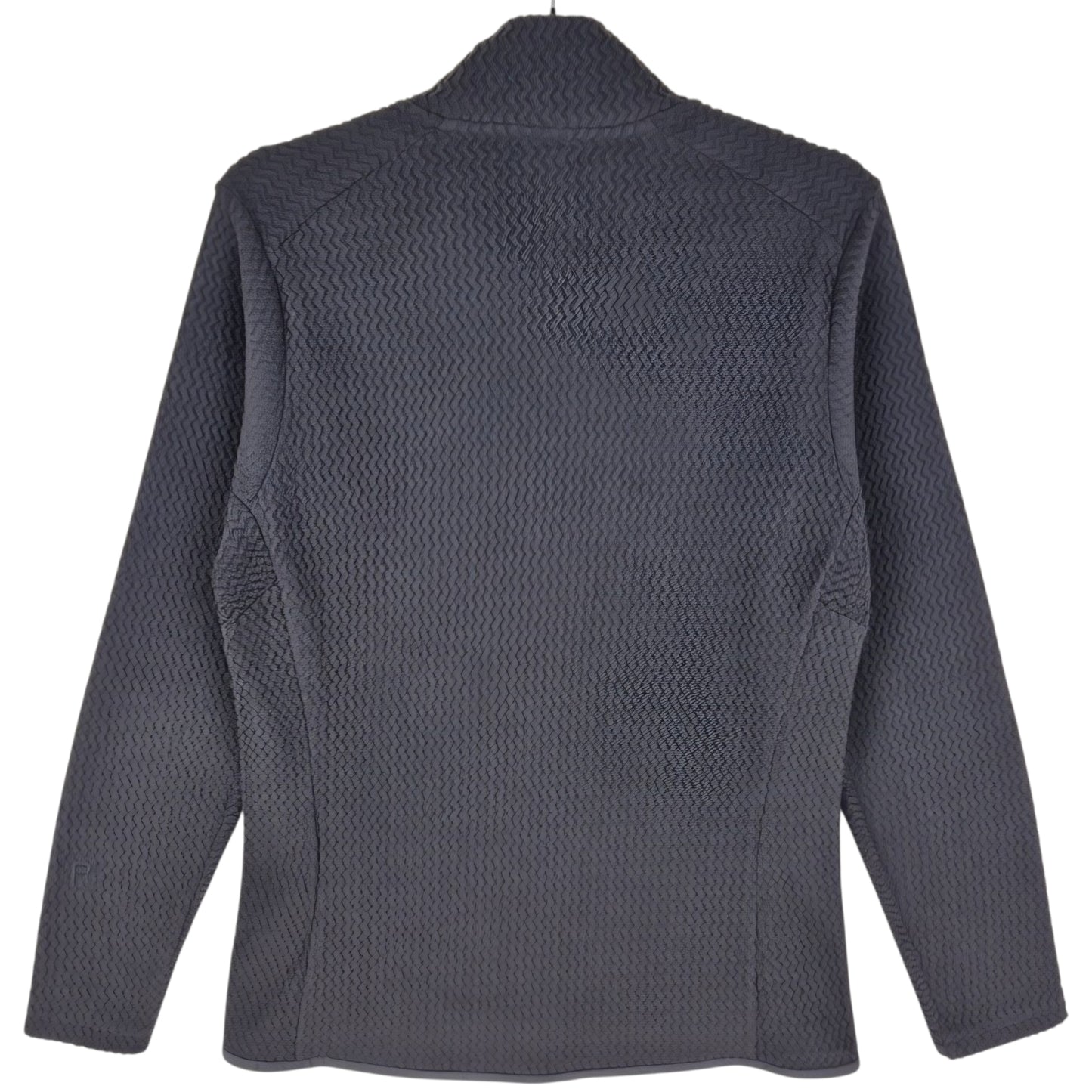 Patagonia Womens Black Light Half Zip Fleece Jumper Size M