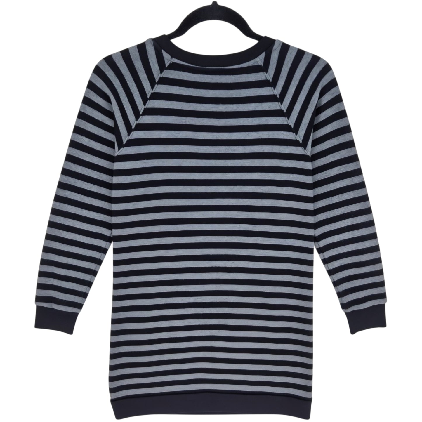 Uniqlo Disney Minnie Mouse Womens Black Striped Crewneck Sweater Size S