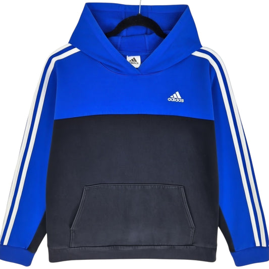 Adidas Blue & Black Hoodie Size S