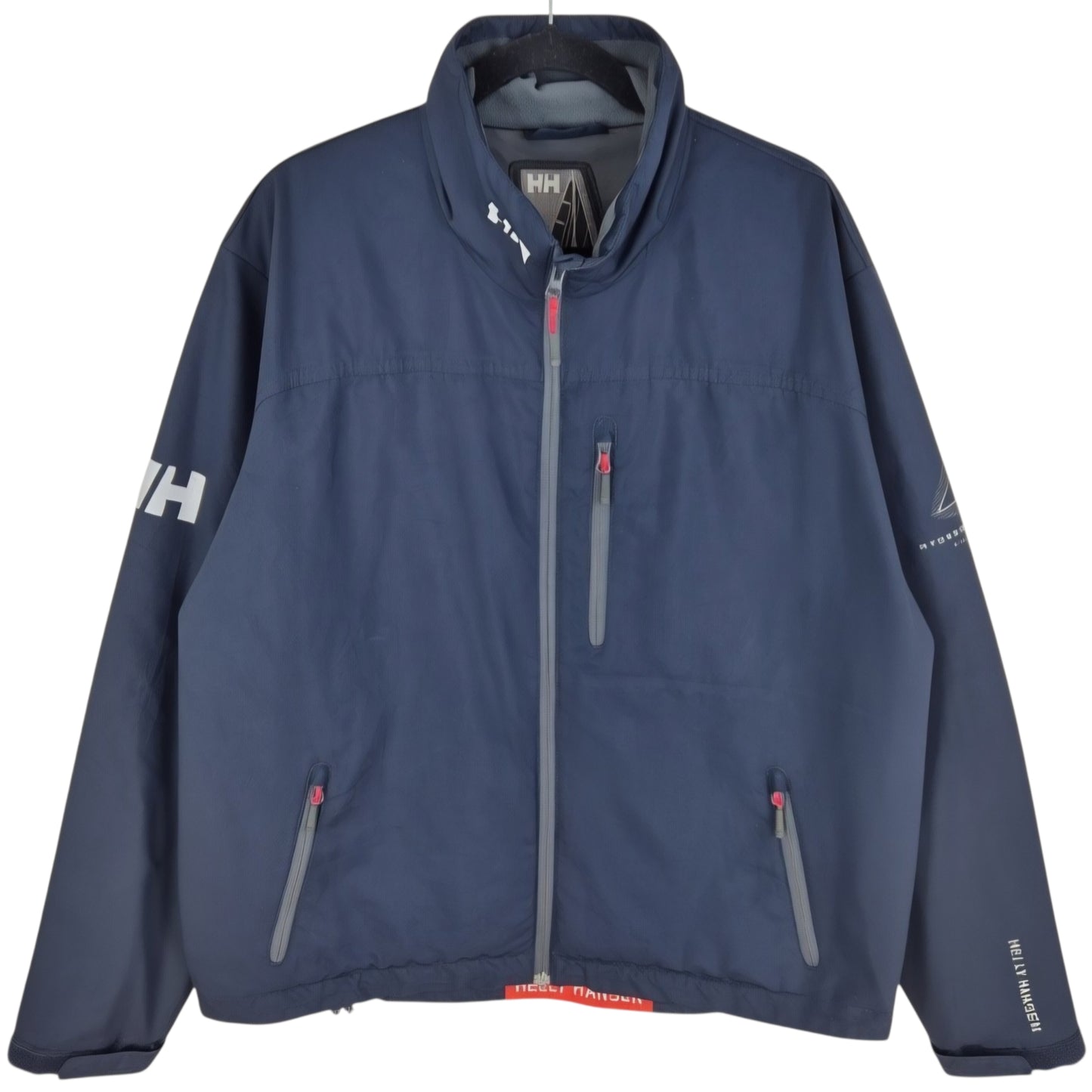 Helly Hansen Black Windbreaker Jacket Size XL