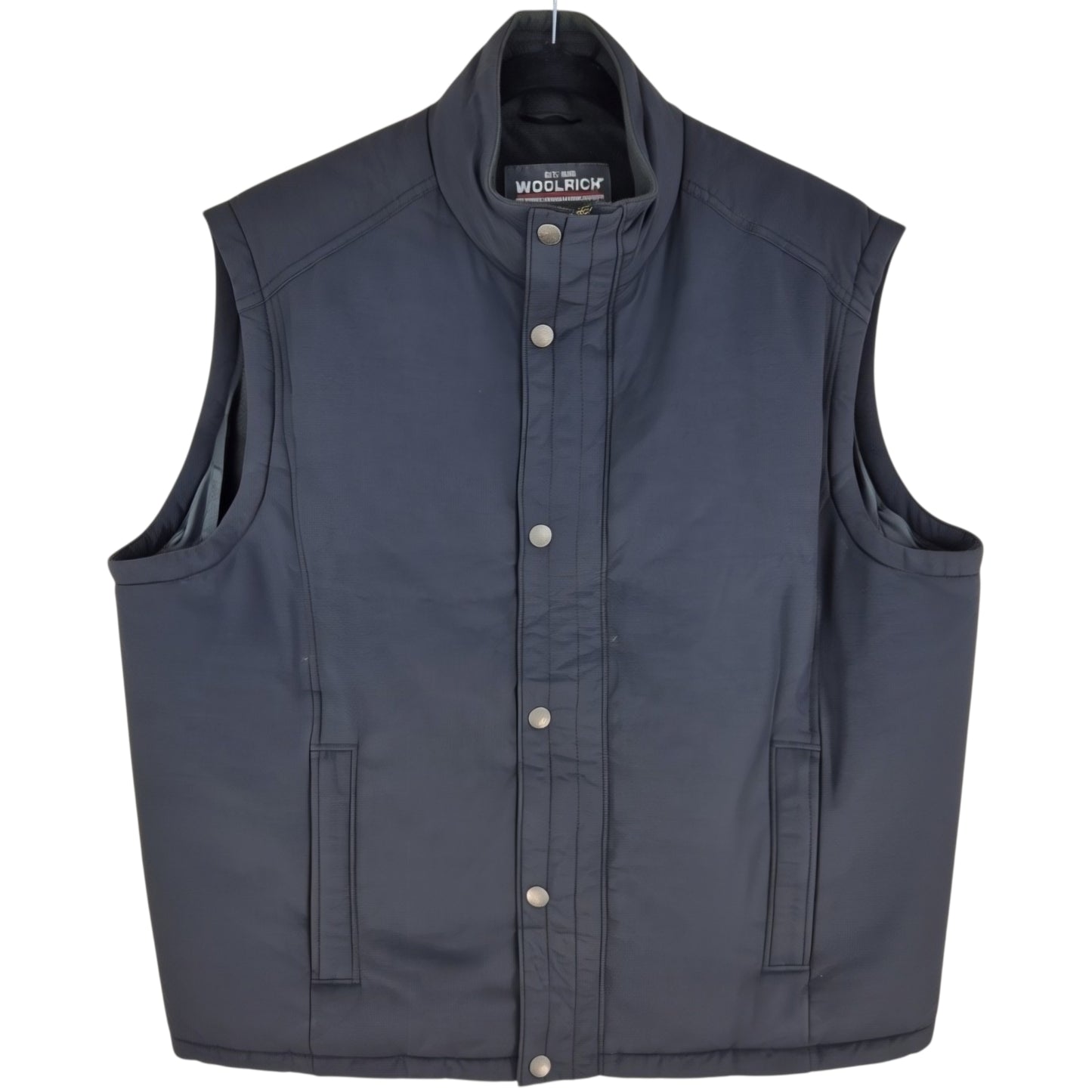 Woolrich Black Duck Down Puffer Vest Size L