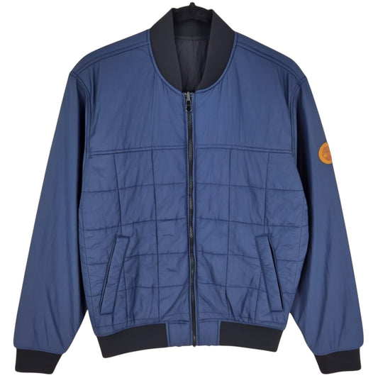 Timberland Dark Blue Padded Bomber Jacket Size S