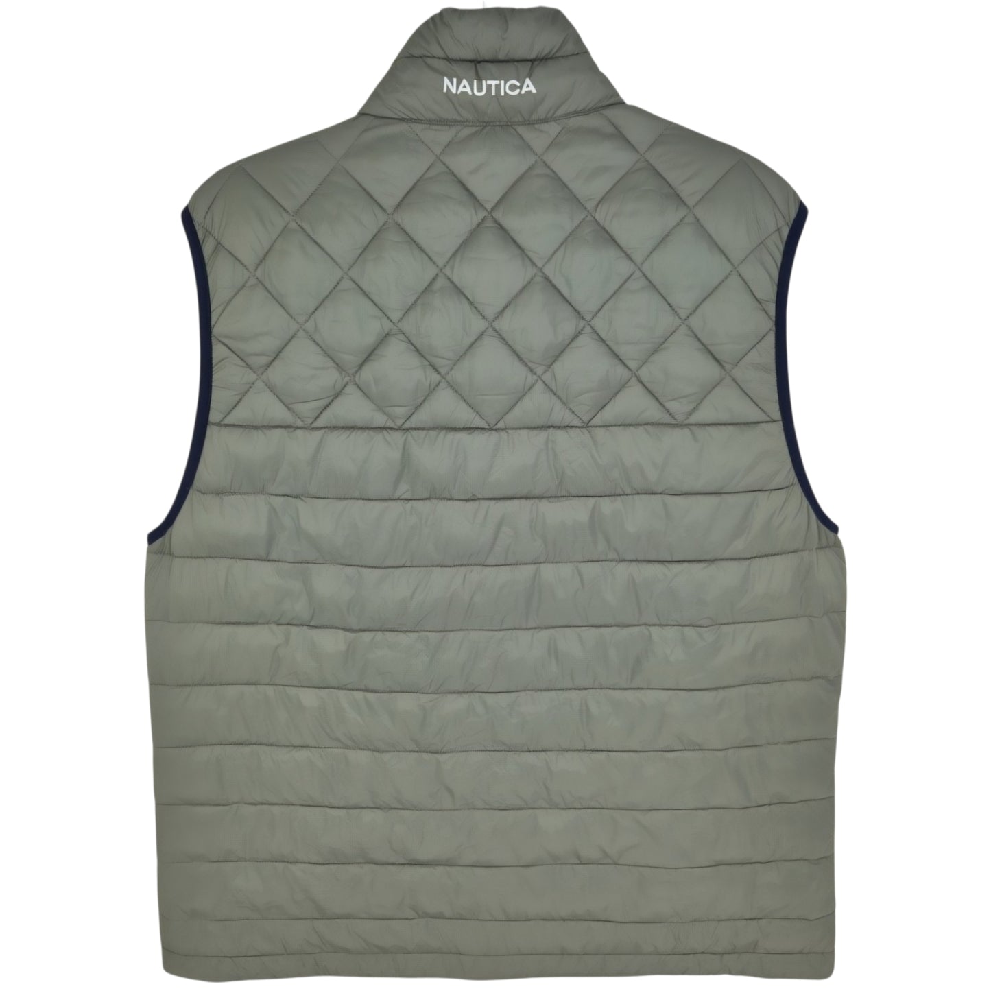 Nautica Khaki Green Padded Vest Size L