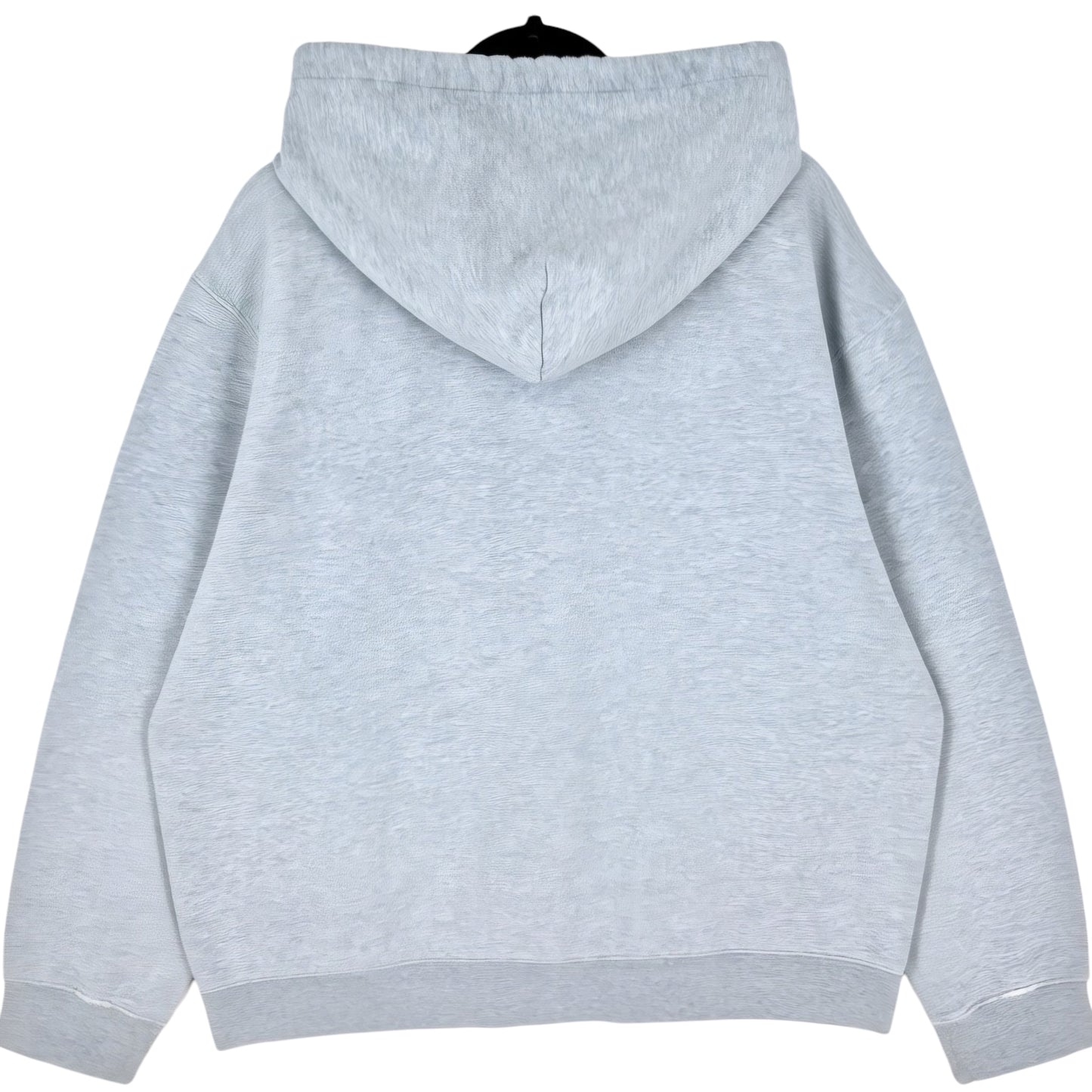 Tommy Hilfiger Light Grey Embroidered Zip Hoodie Size 2XL