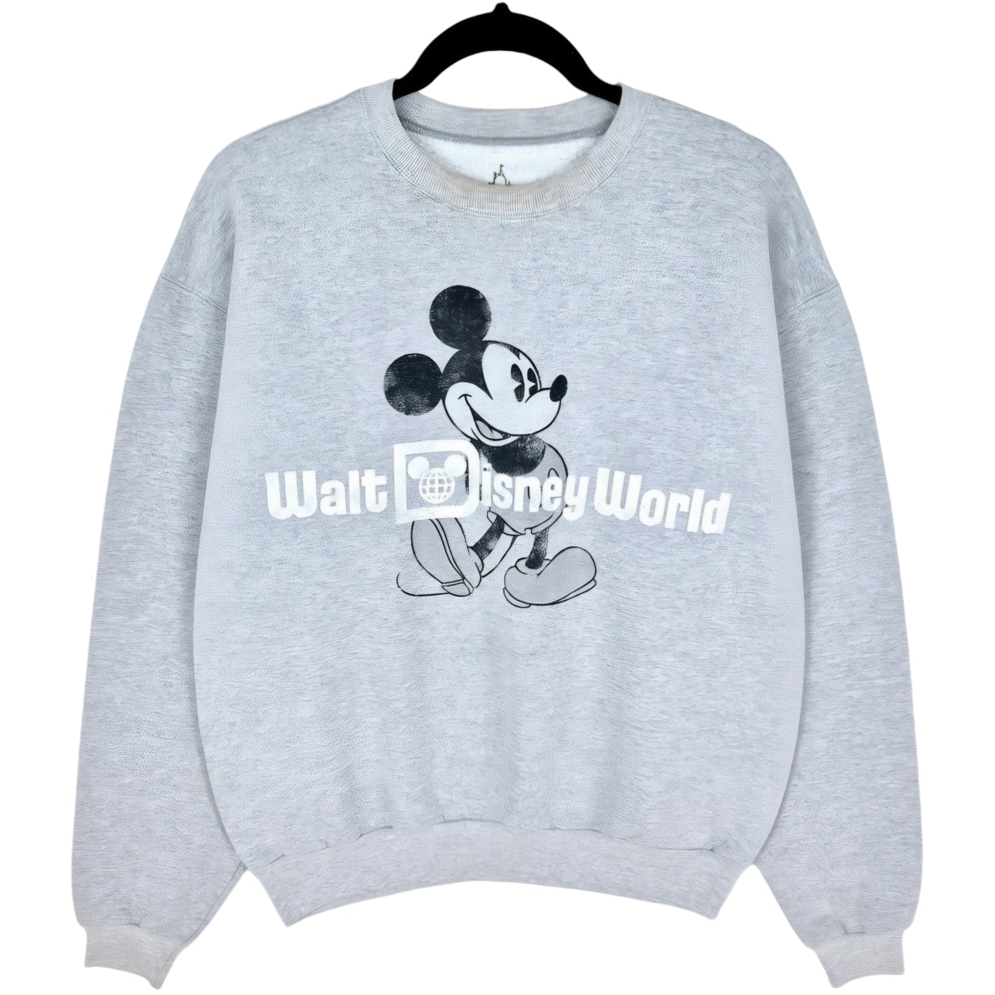 Disney World Light Grey Crewneck Sweater Size M