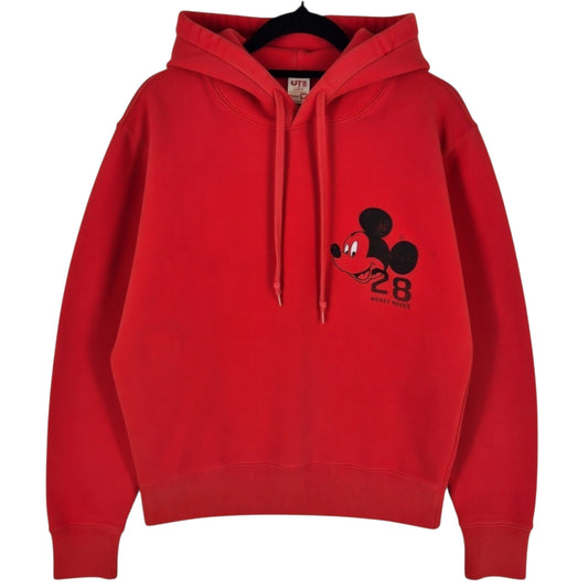Uniqlo Disney Mickey Mouse Red Hoodie Size XS