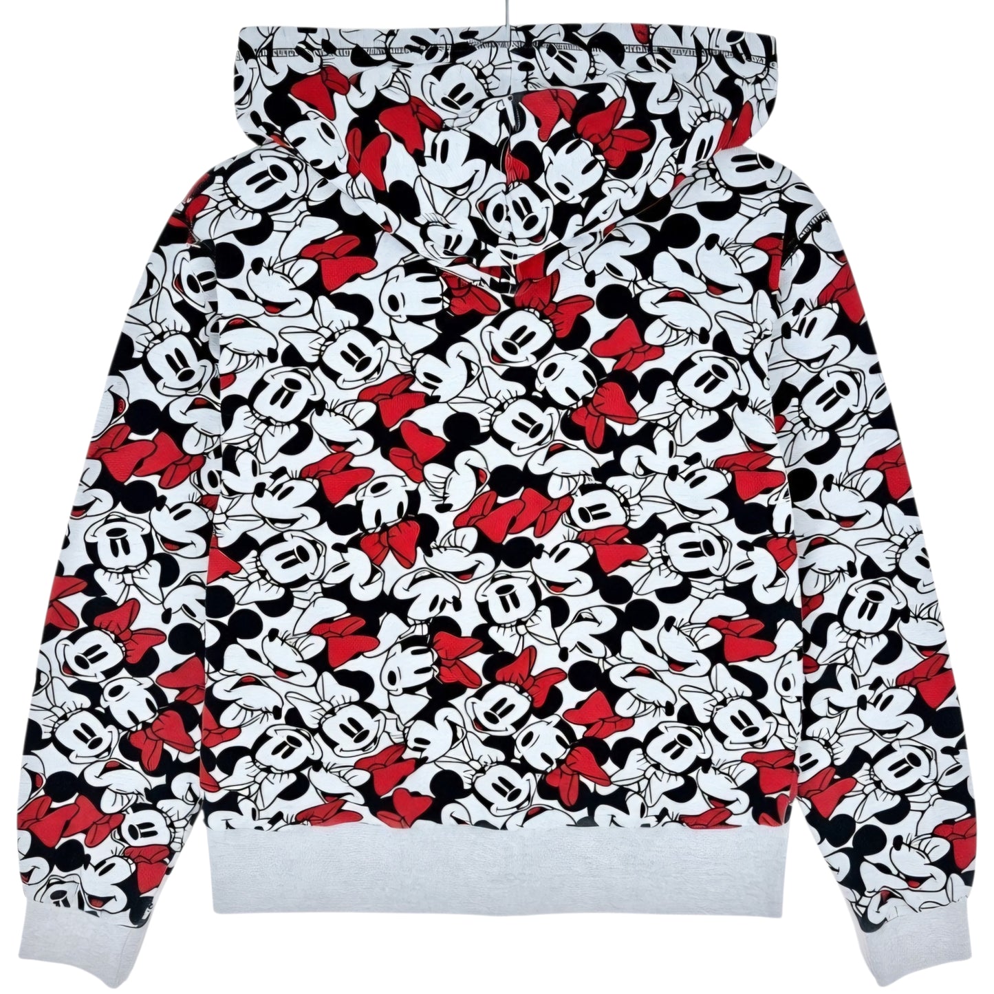 Disney Mickey Mouse Grey Zip Hoodie Size S