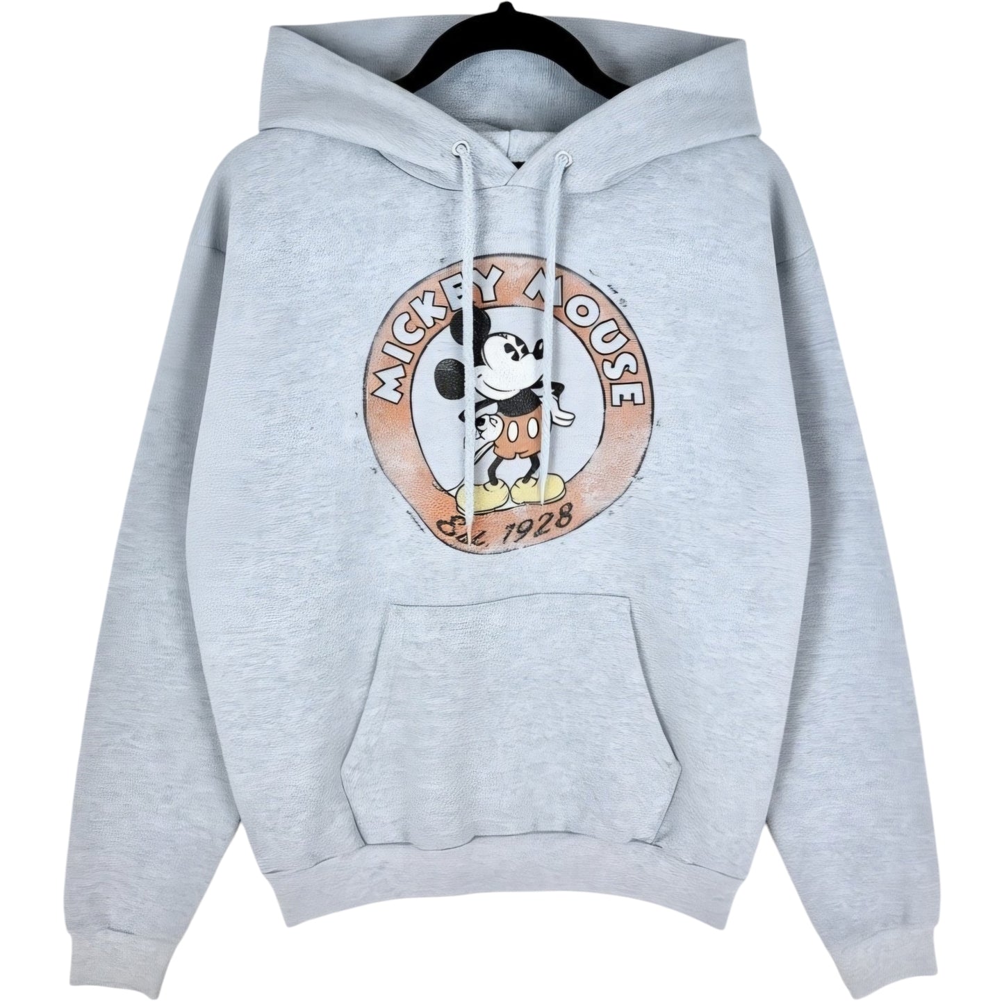 Disney Mickey Mouse Light Grey Hoodie Size S
