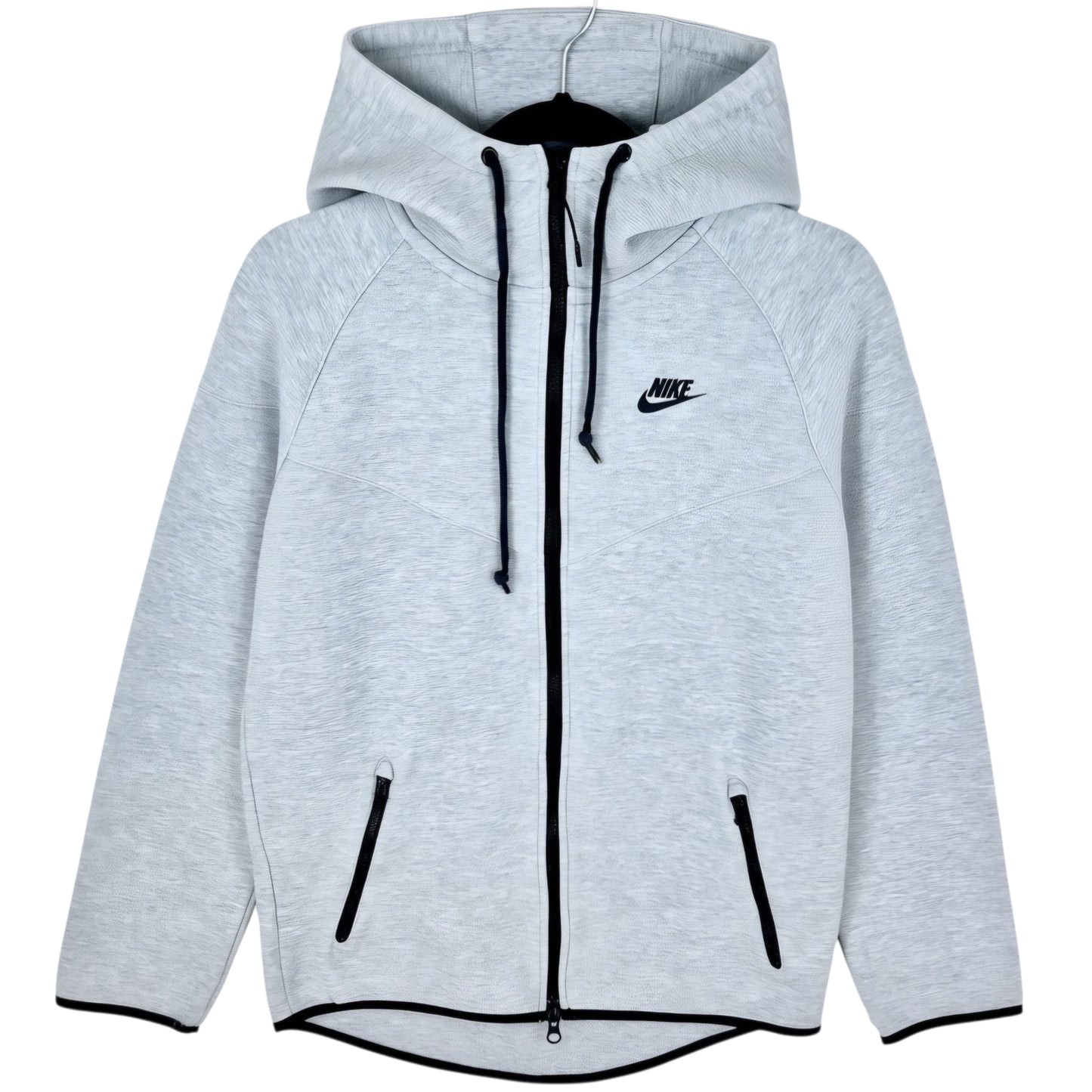 Nike Tech Light Grey Zip Hoodie Size M