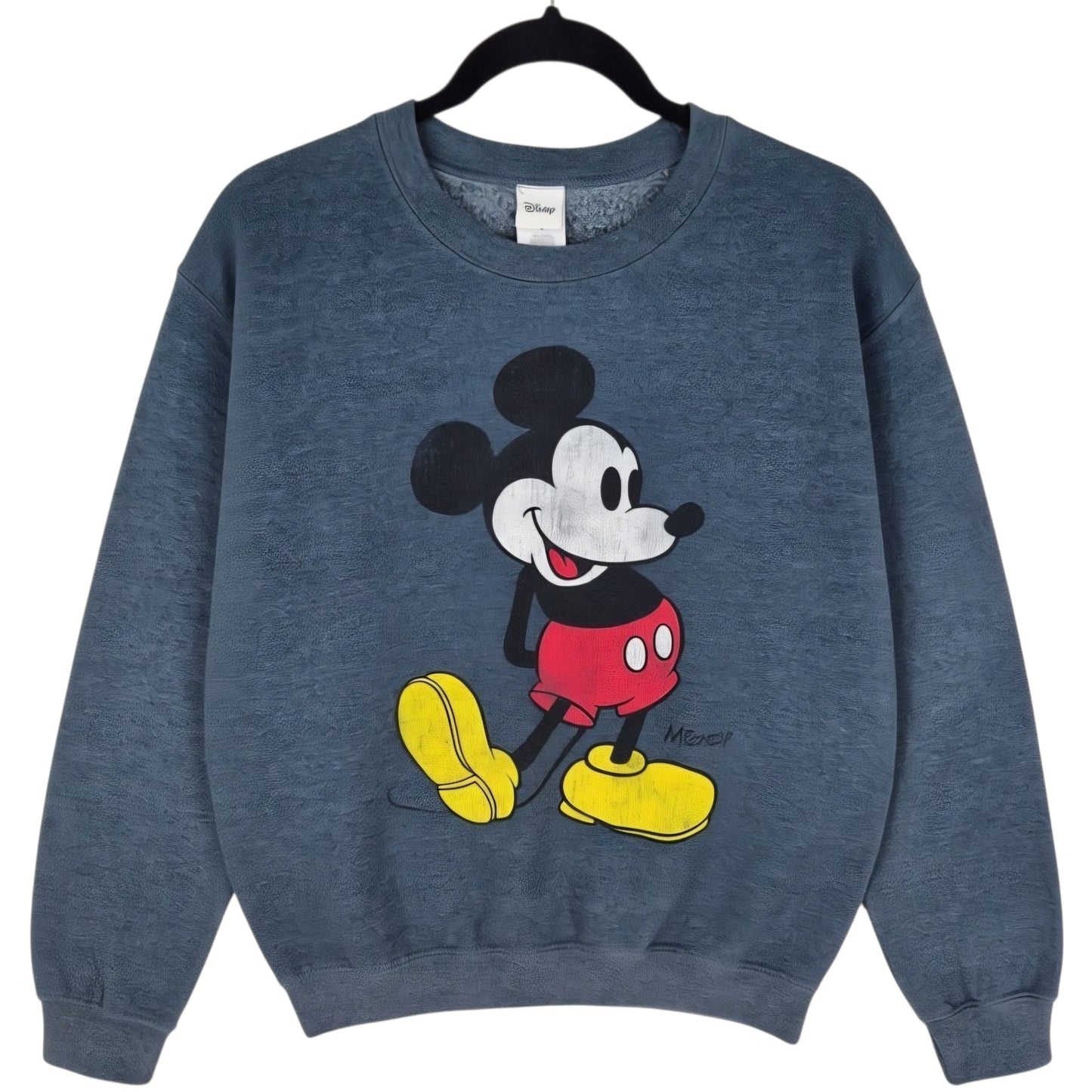 Disney Mickey Mouse Dark Grey Crewneck Sweater Size S