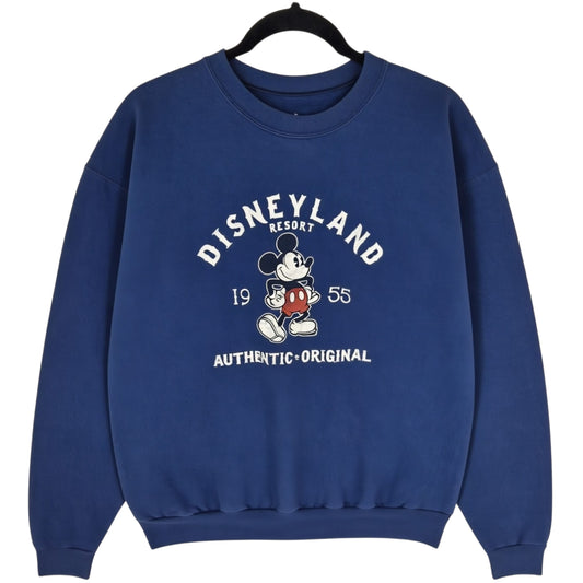 Disneyland Dark Blue Crewneck Sweater Size M