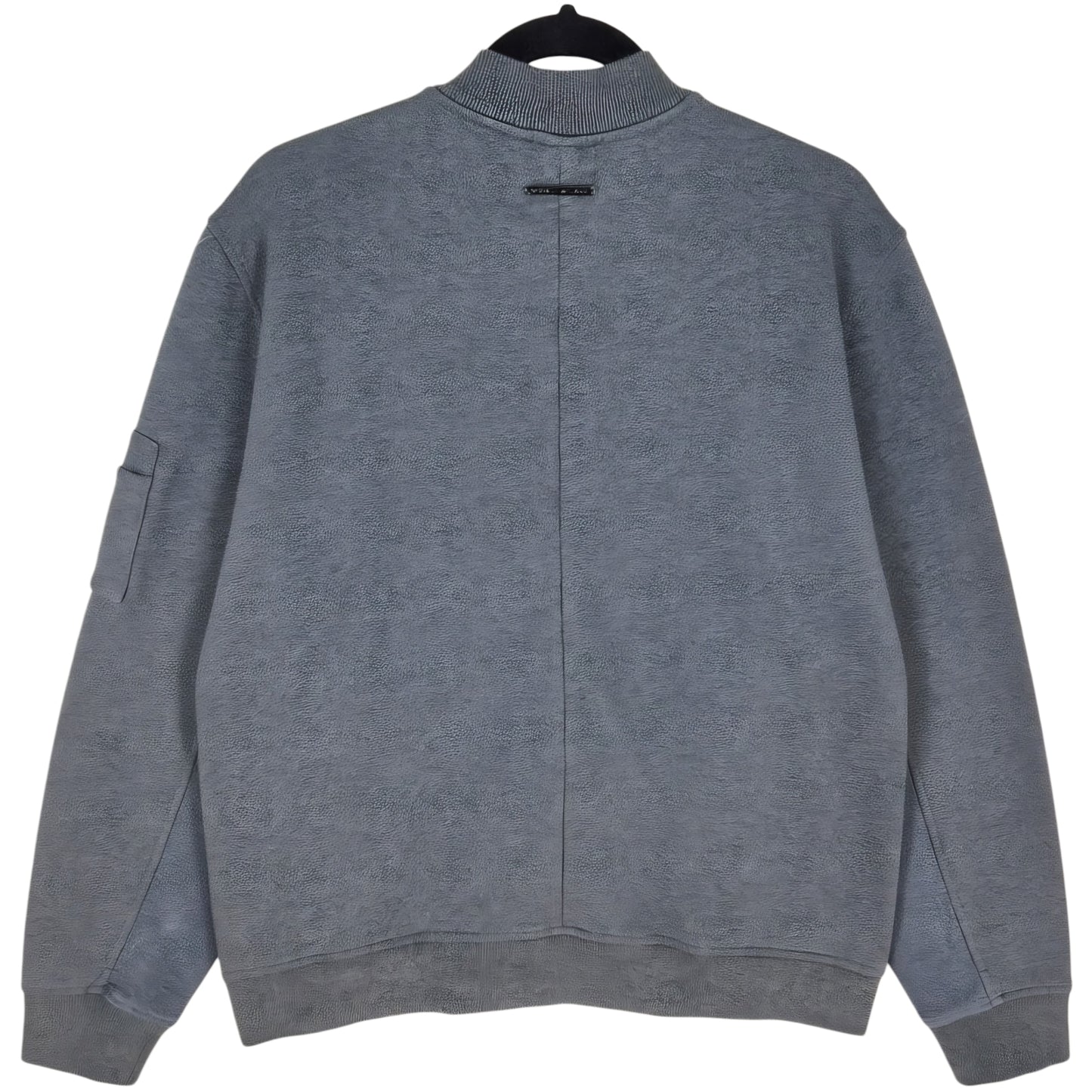 Armani Exchange Dark Grey Zip Sweater Size XL