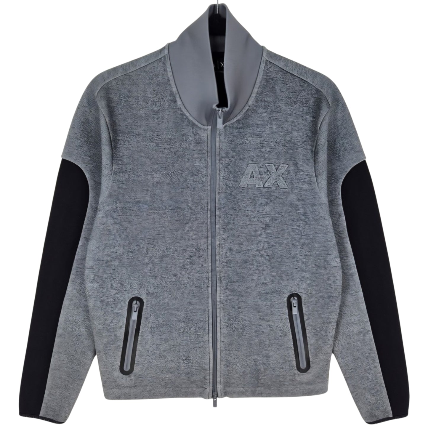 Armani Exchange Grey Zip Sweater Size M