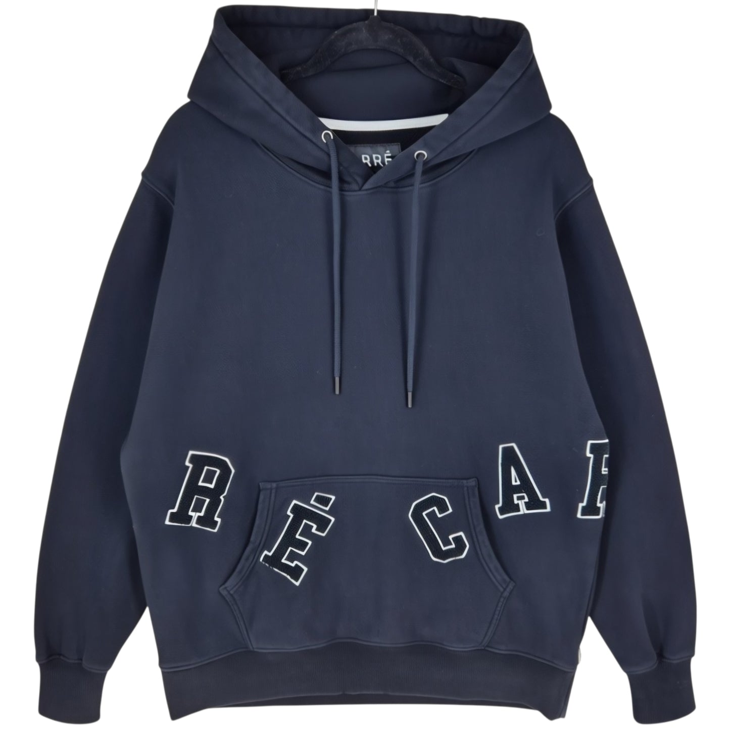 Carre Black Heavy Chenille Hoodie Size L