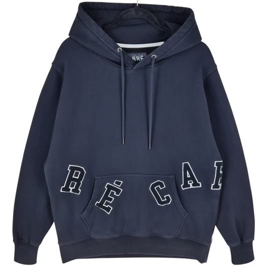 Carre Black Heavy Chenille Hoodie Size L