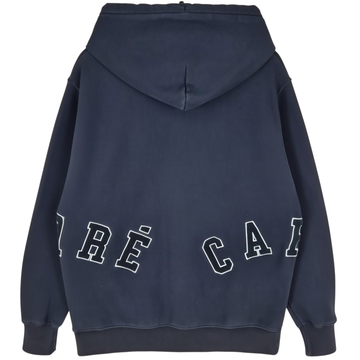 Carre Black Heavy Chenille Hoodie Size L