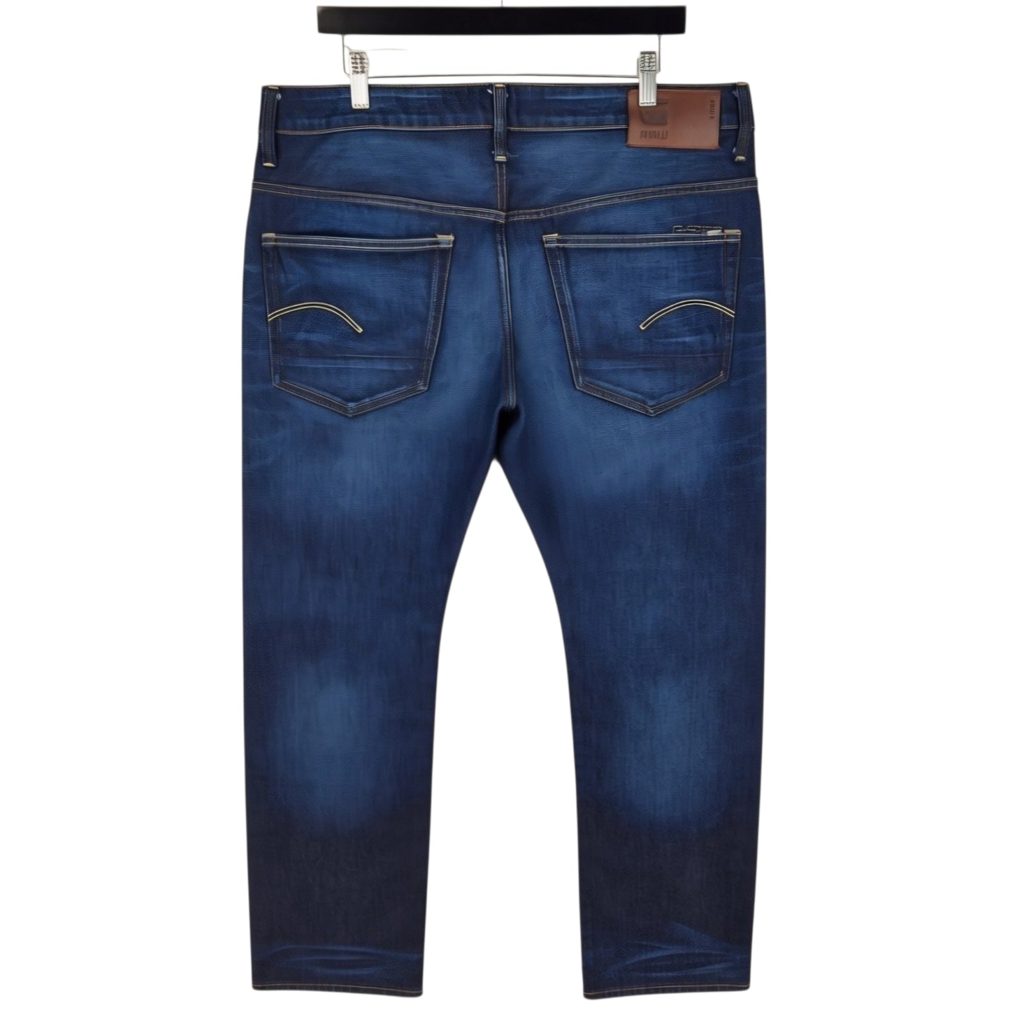 G Star Raw Jeans Dark Blue Straight Leg Denim W38