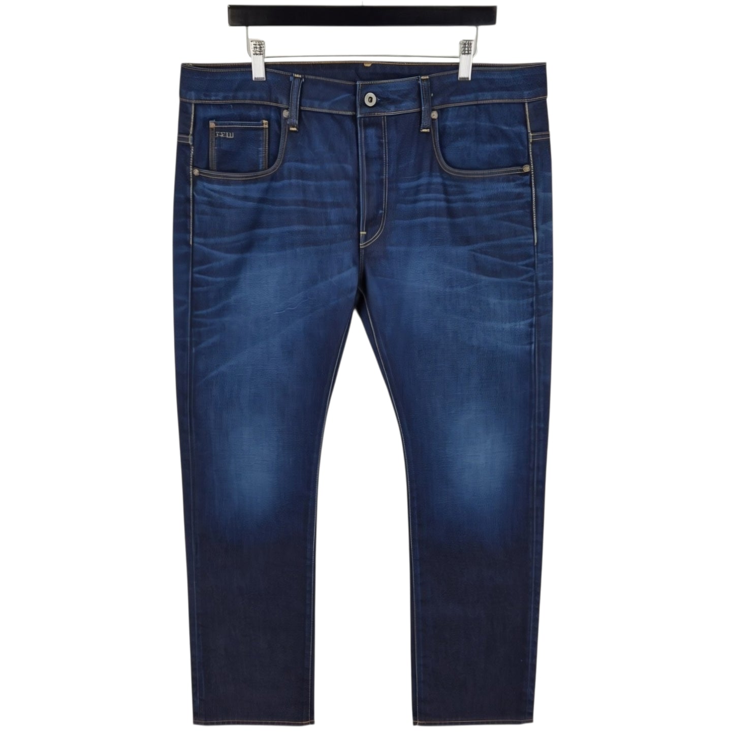 G Star Raw Jeans Dark Blue Straight Leg Denim W38