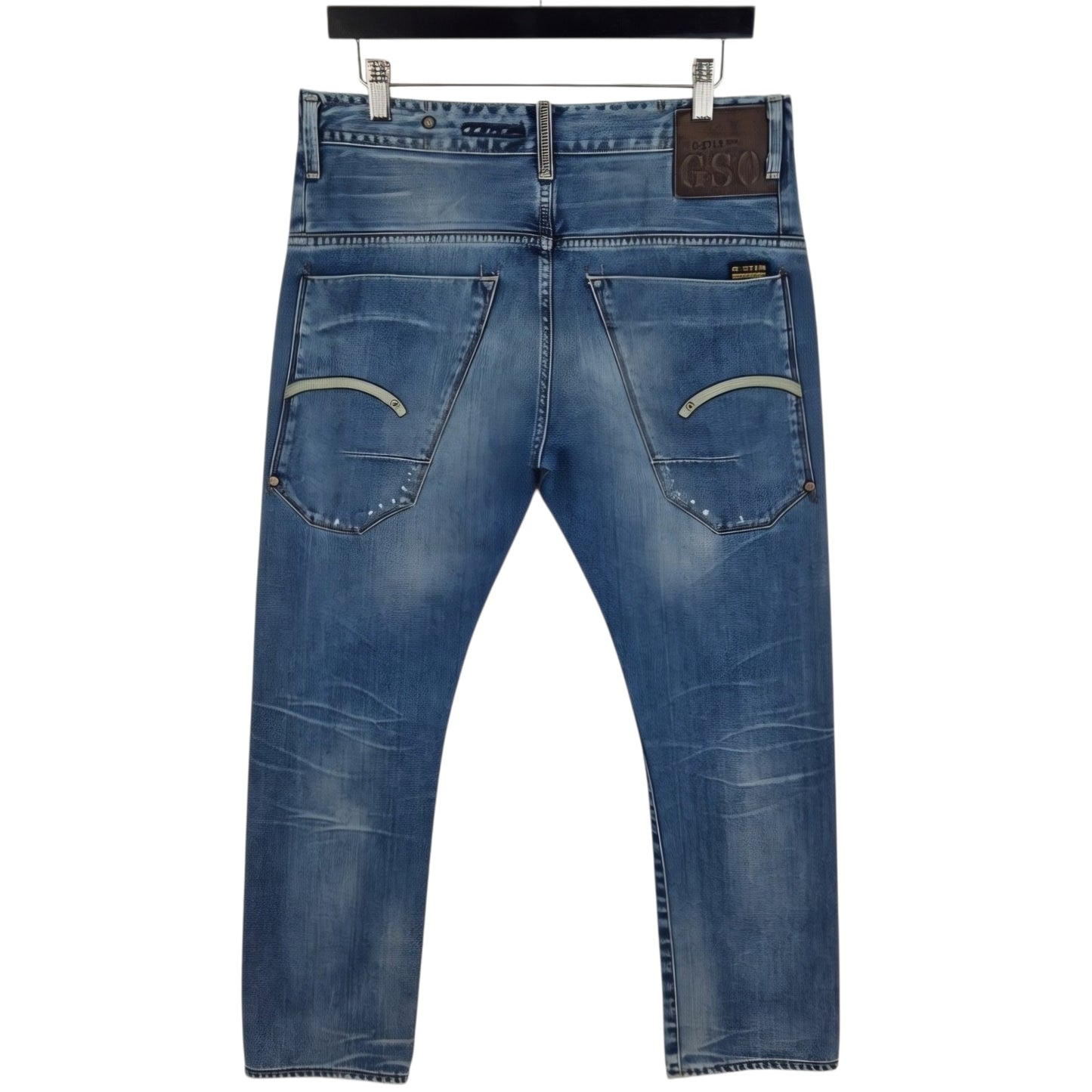G Star Raw Jeans Blue Straight Leg Denim W32
