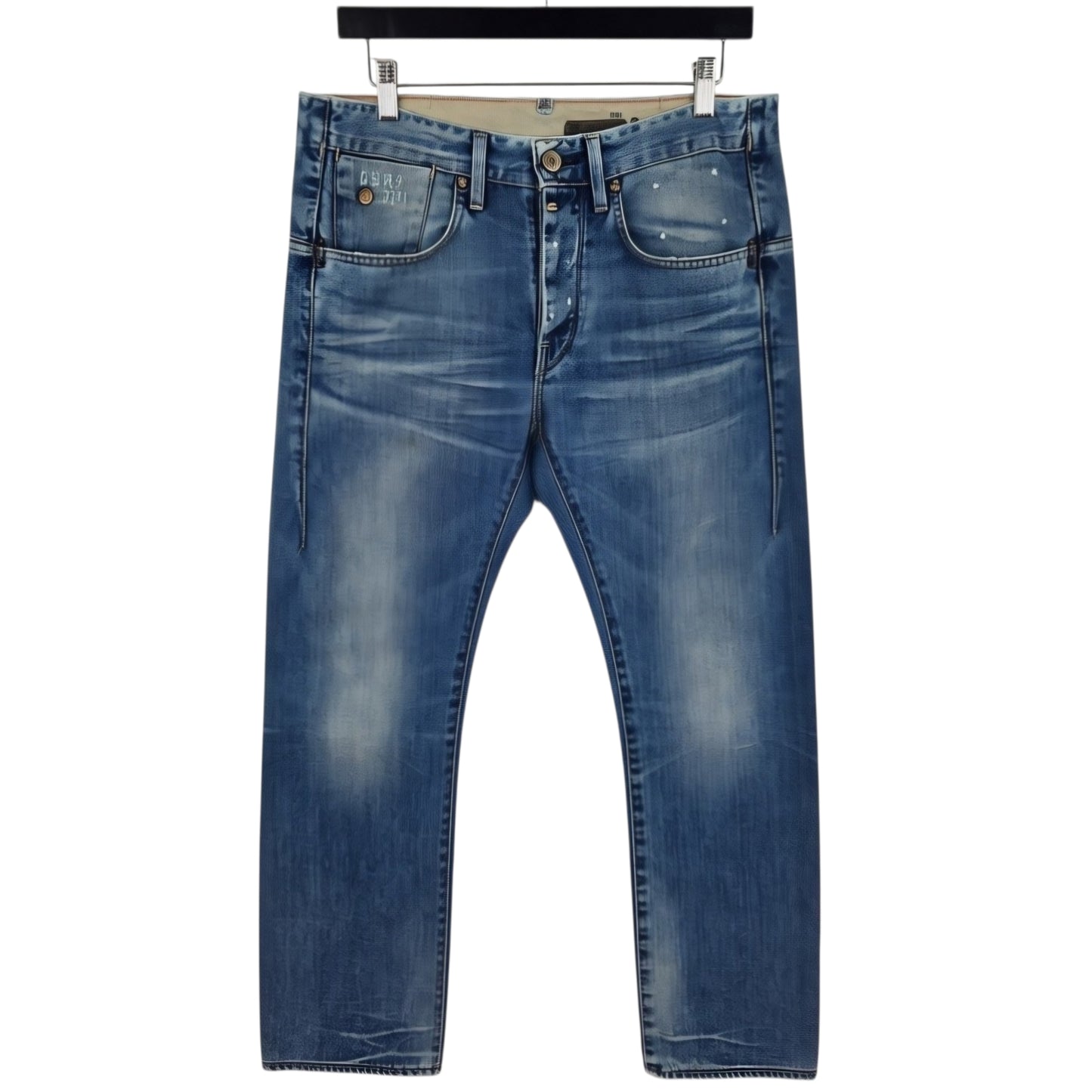 G Star Raw Jeans Blue Straight Leg Denim W32