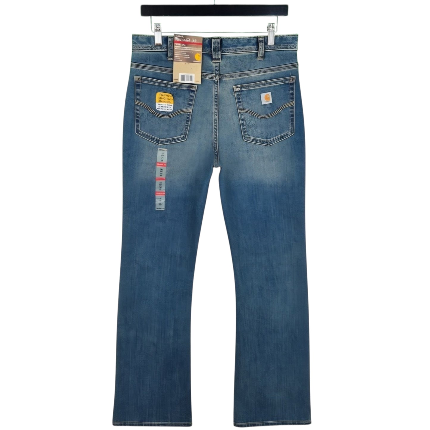 Carhartt Womens Blue Stretch Bootcut Denim W31
