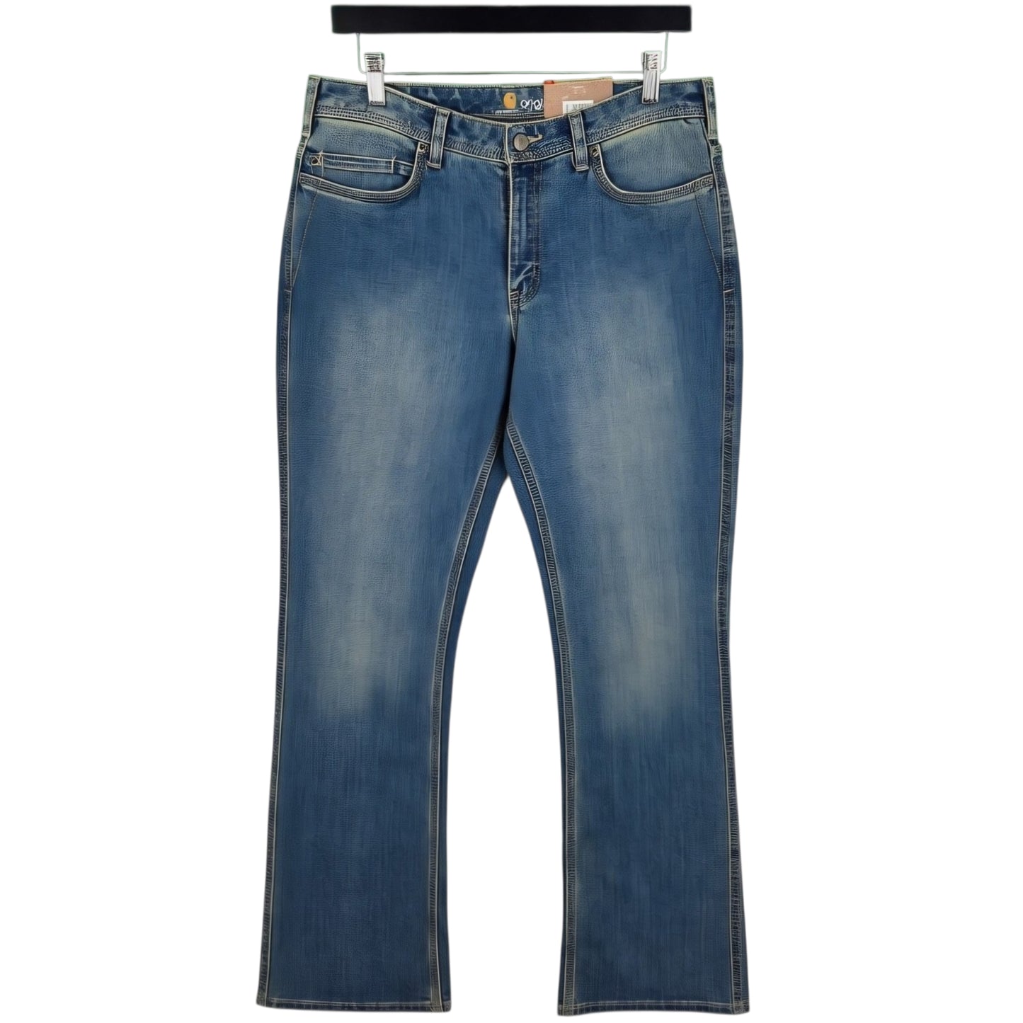 Carhartt Womens Blue Stretch Bootcut Denim W31