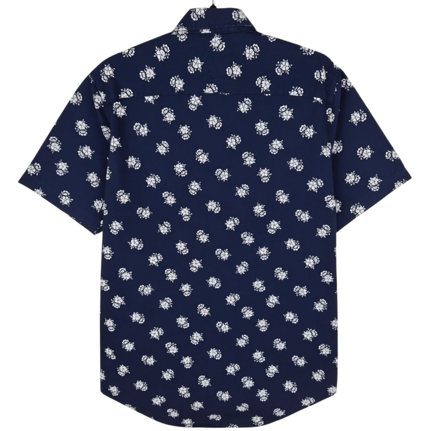 Tommy Hilfiger Dark Blue Short Sleeve Button Shirt Size XS