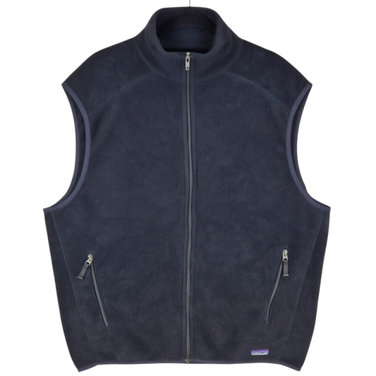 Patagonia Black Fleece Vest Size XL