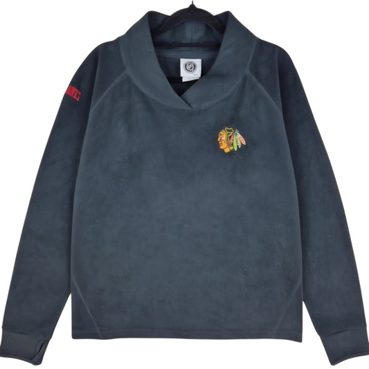 NHL Chicago Blackhawks Womens Fleece Jumper Size L