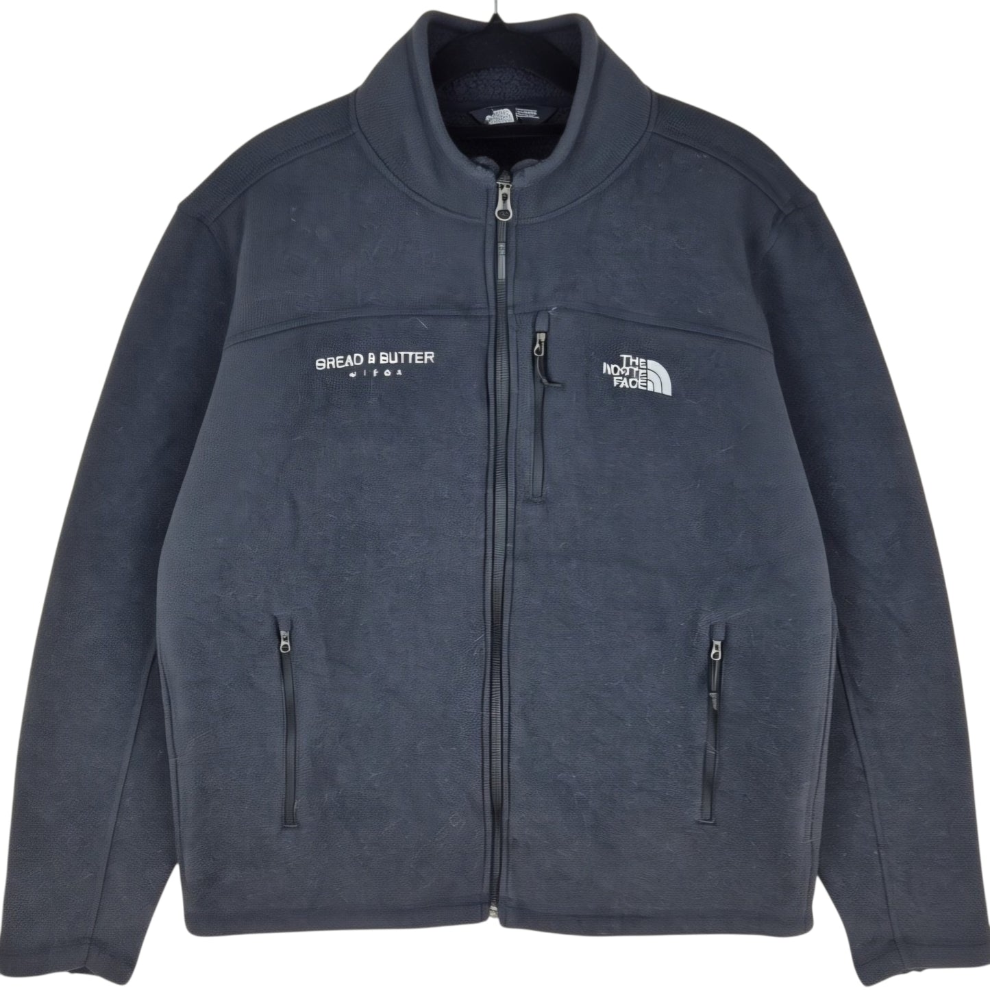 The North Face Dark Grey Fleece Zip Jumper Size L