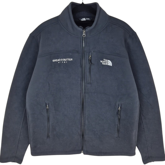 The North Face Dark Grey Fleece Zip Jumper Size L
