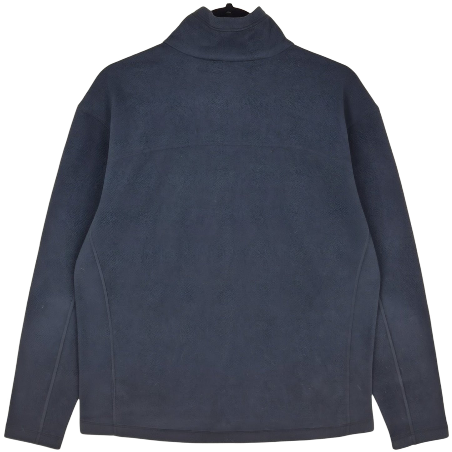 Patagonia Black Quarter Zip Fleece Jumper Size L