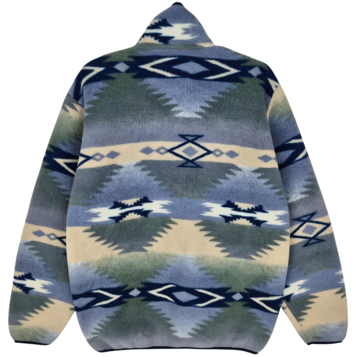 Vintage Woolrich 90's Blue Quarter Zip Fleece Jumper Size S