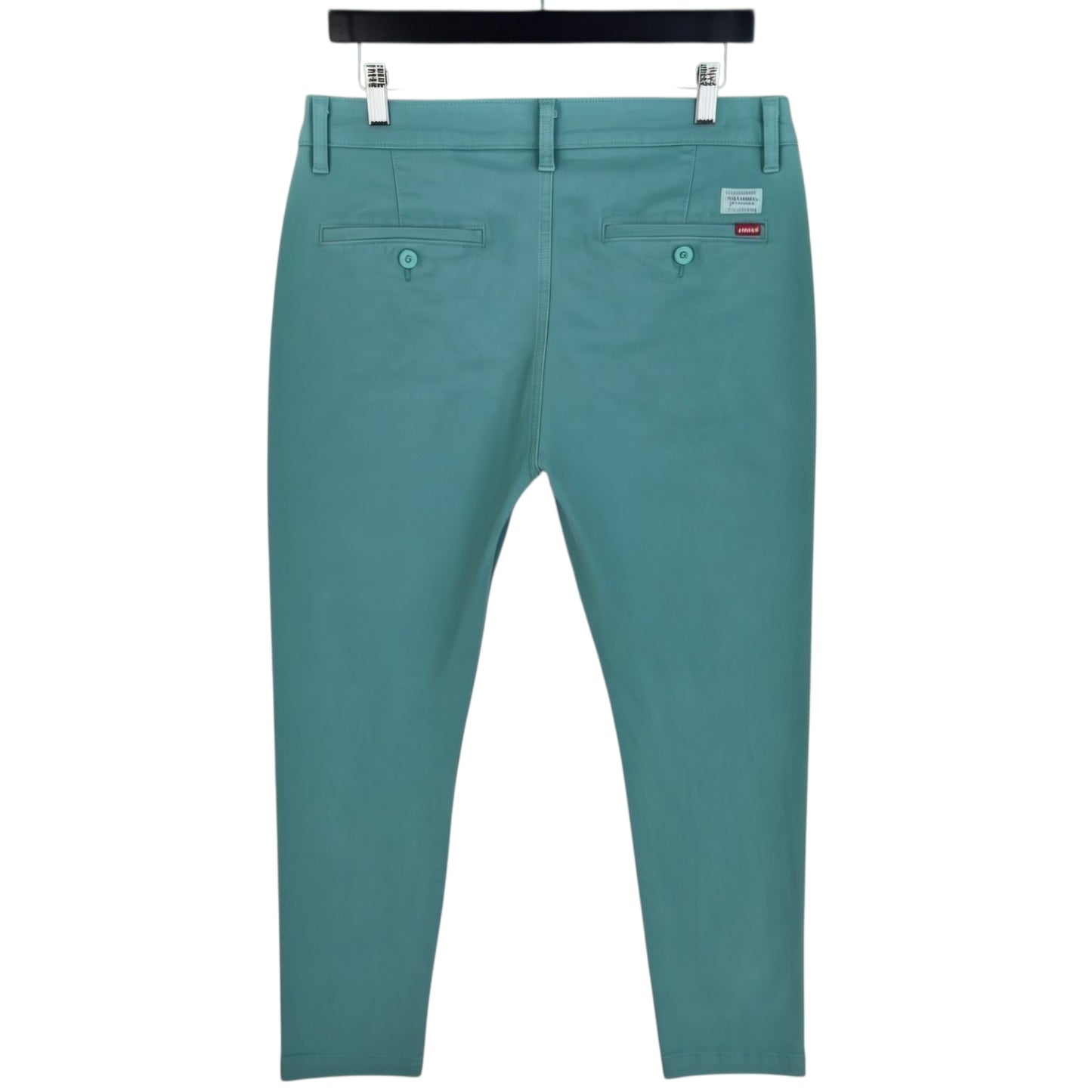 Levis Aqua Green Slim Chino Pants W32