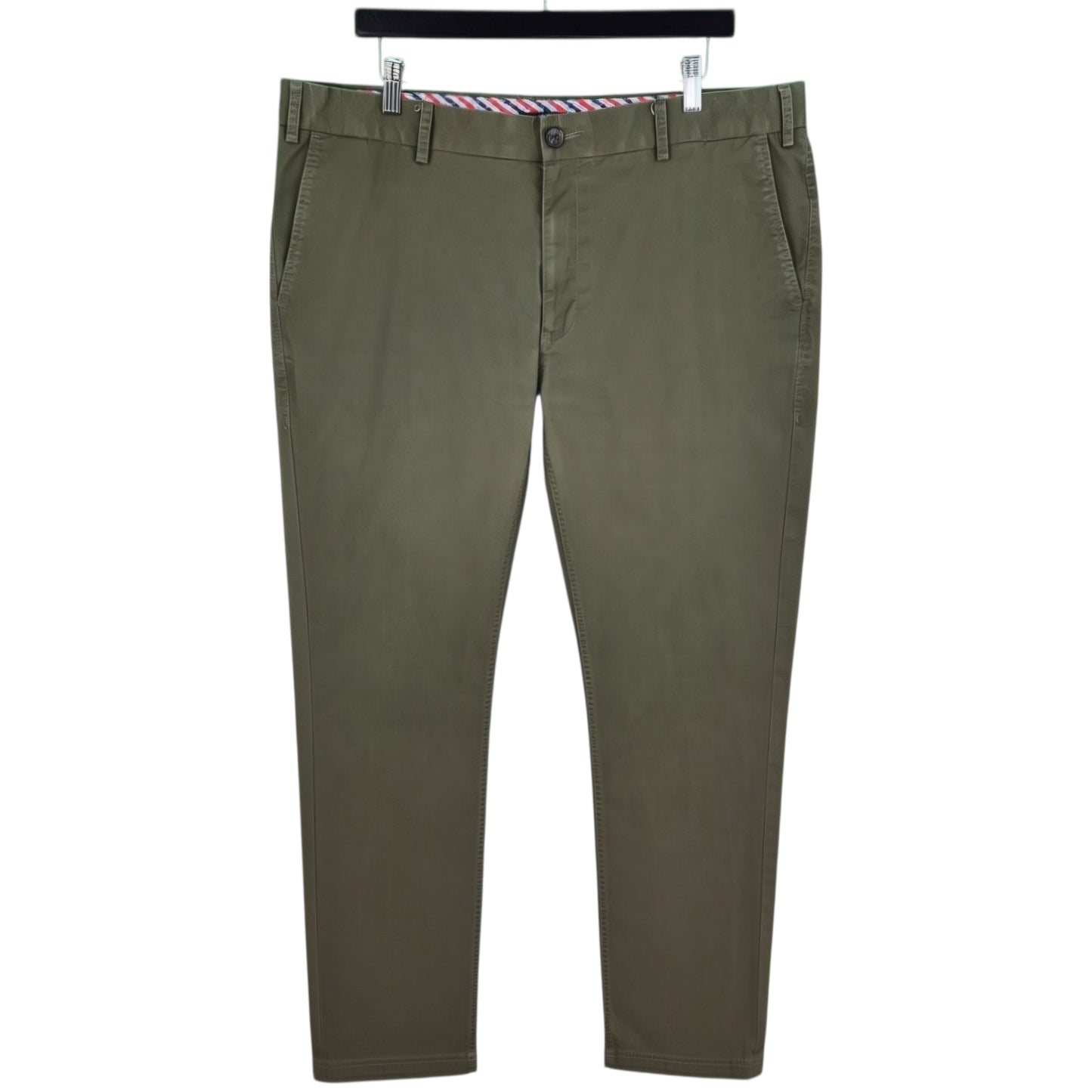 Ben Sherman Olive Green Slim Chino Pants W38