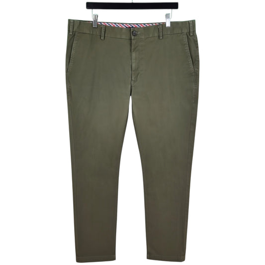 Ben Sherman Olive Green Slim Chino Pants W38