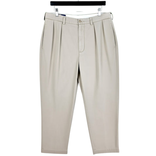 Vintage Polo Ralph Lauren 90's Light Brown Andrew Chino Pants W34