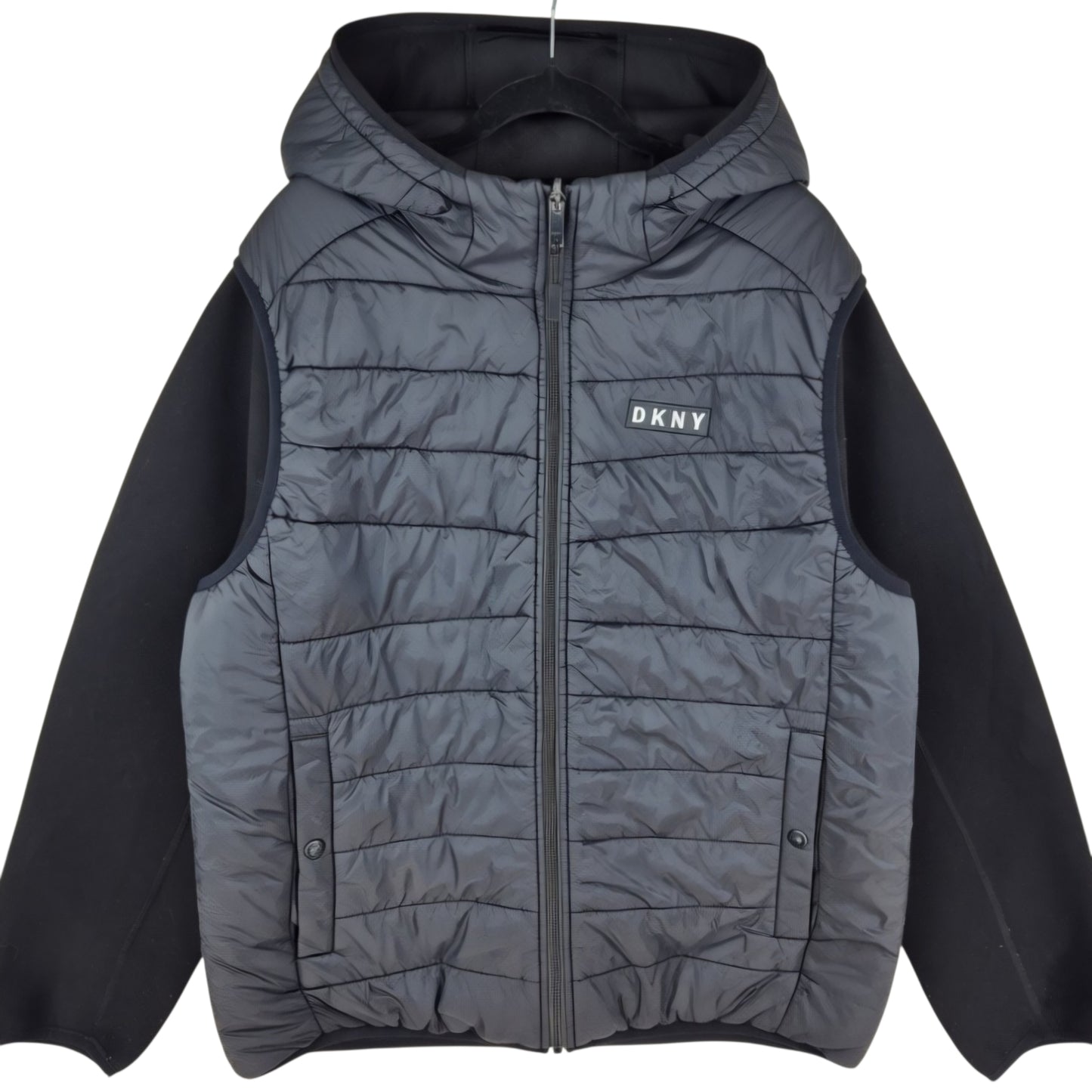 DKNY Black Padded Jacket Size L