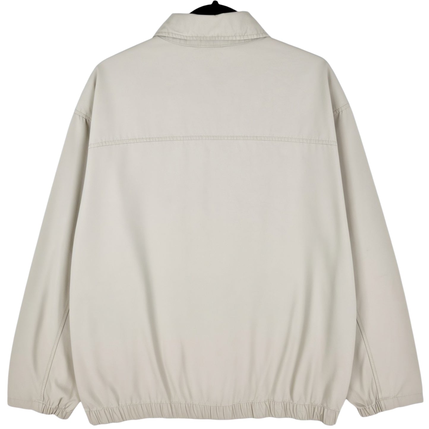 Vintage Chaps 2000's Cream Brown Collared Jacket Size XL