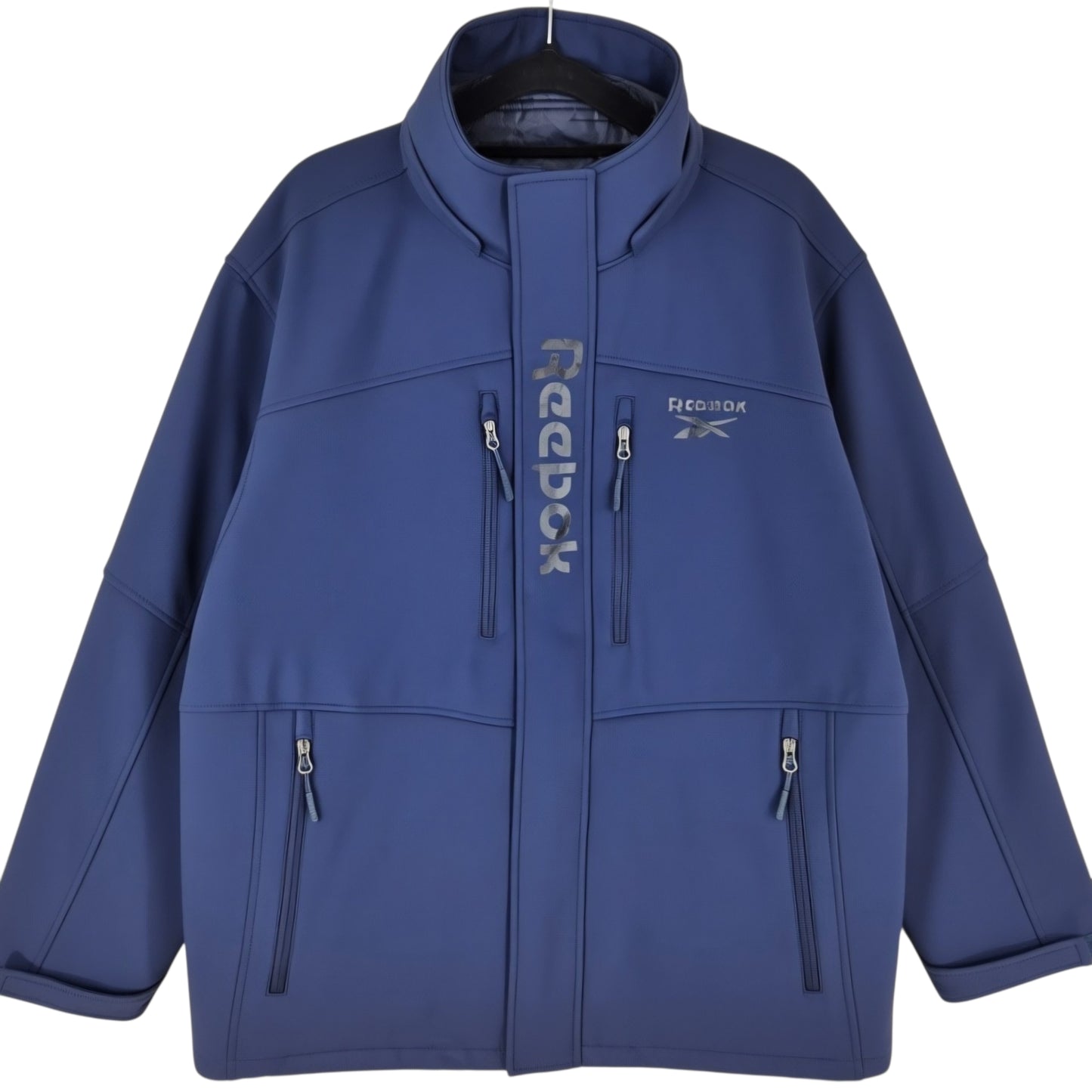 Reebok Dark Blue Heavy Quilted Jacket Size L