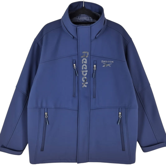 Reebok Dark Blue Heavy Quilted Jacket Size L