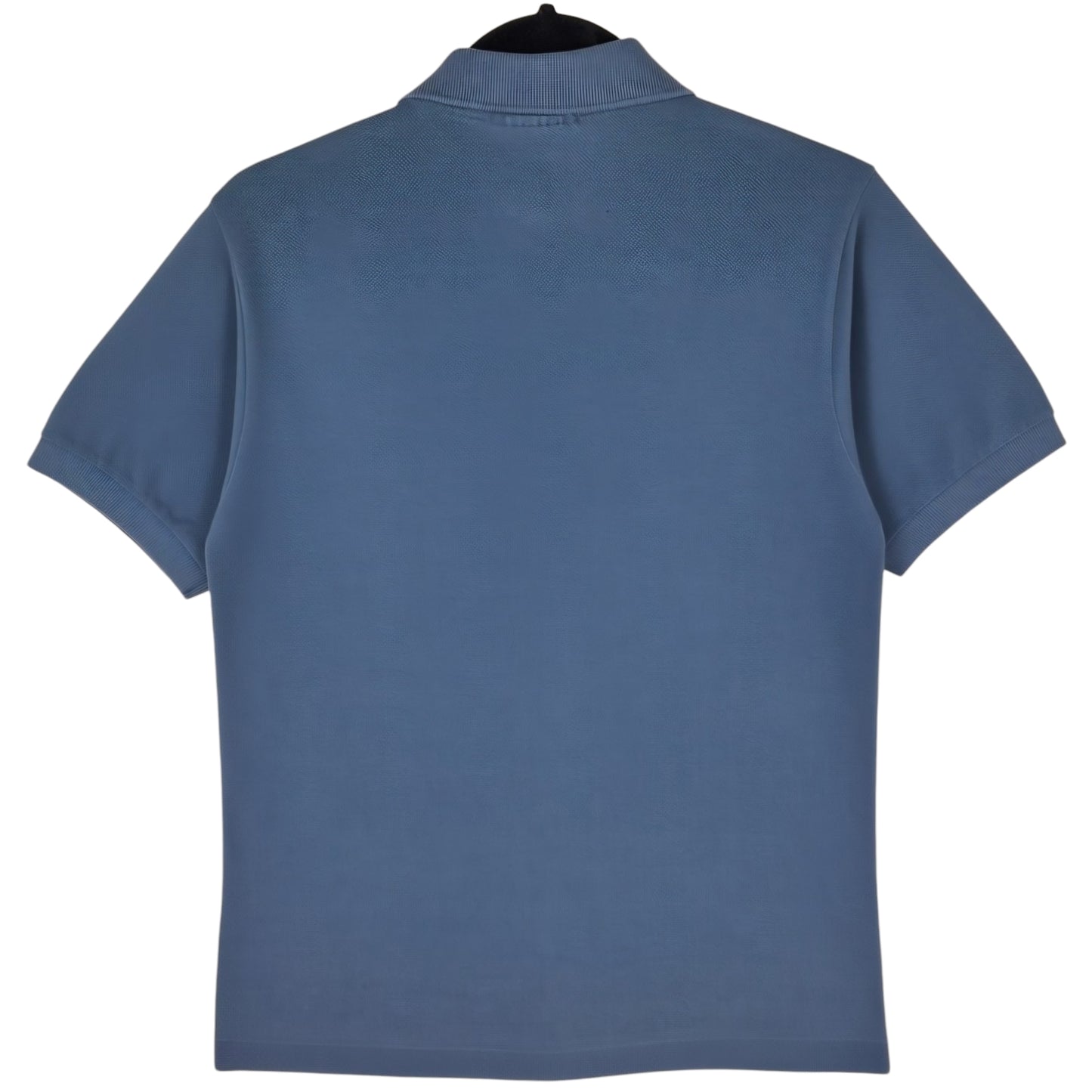 Vintage Lacoste 90's Steel Blue France Made Polo Shirt Size S