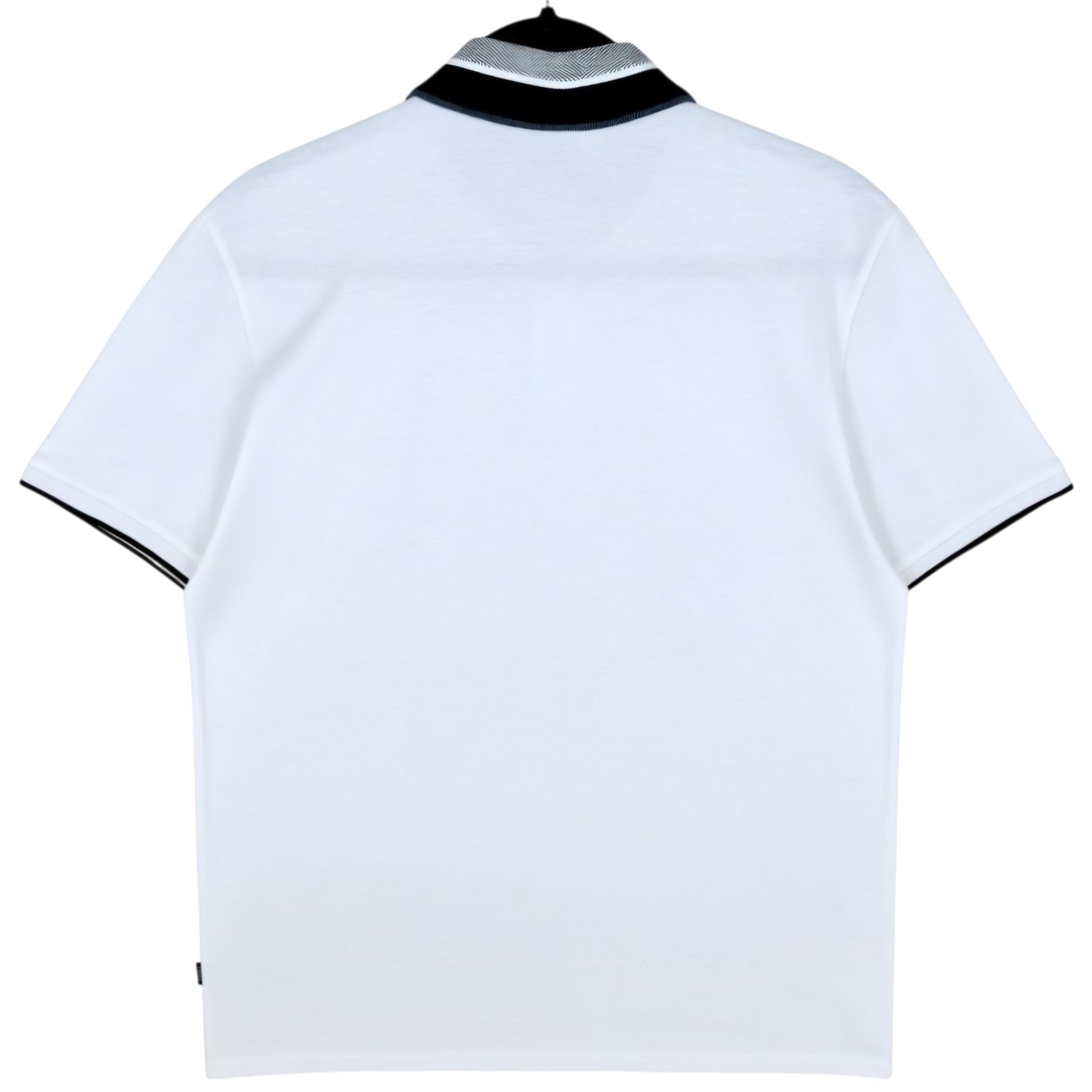 Hugo Boss White Stretch Cotton Polo Shirt Size XL