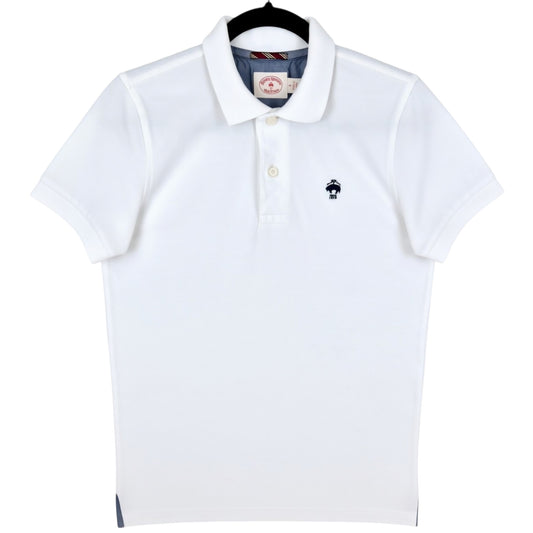 Brooks Brothers White Polo Shirt Size S