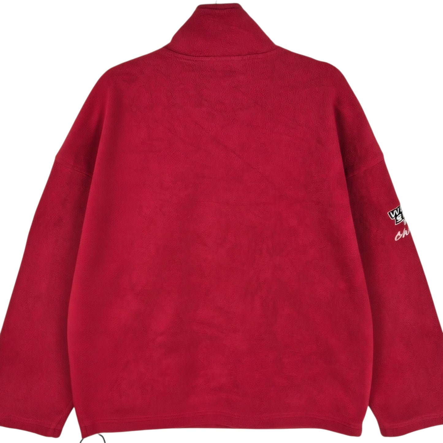Boston Red Sox Red 2004 World Champions Half Zip Fleece Jumper Size S