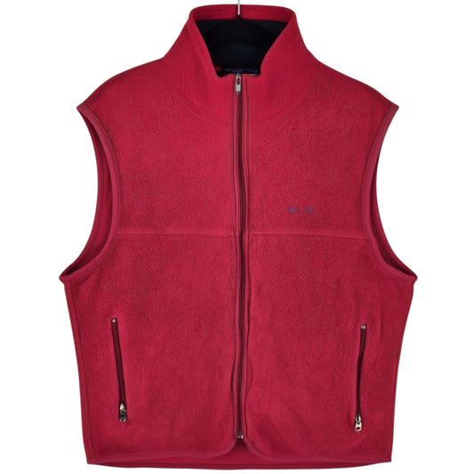 Vintage Patagonia 90's Red USA Made Fleece Vest Size S
