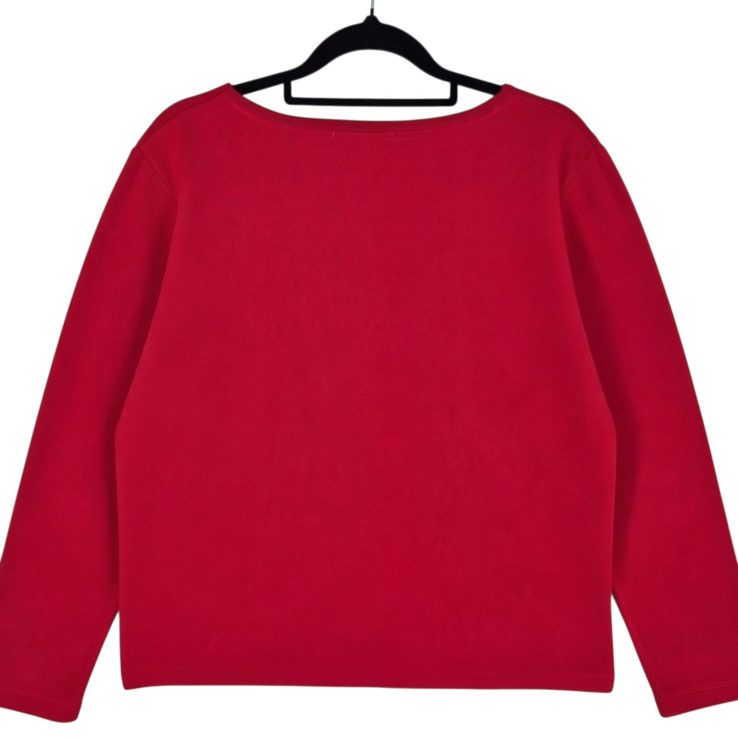 Tommy Hilfiger Sleepwear Womens Red Fleece Jumper Size L